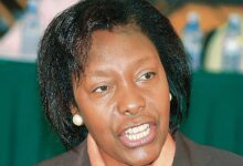 "Former Lands CS Charity Ngilu after court terminates criminal case over Karen land investigation."