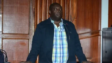 Nairobi County Chief of Staff George Wainaina Ndungu during a court appearance