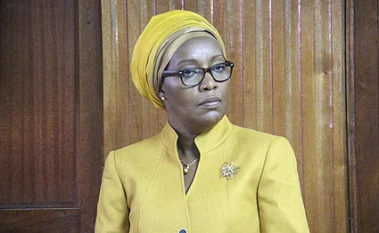 Judy Wamaitha Thuo during a court appearance in the Kenya Pipeline graft case