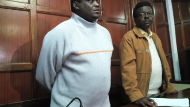 Former Transport Cabinet Secretary Michael Kamau at the Anti-Corruption Court