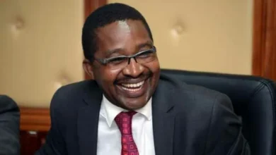 Murang’a Governor Mwangi Wa Iria during a public function amid integrity concerns